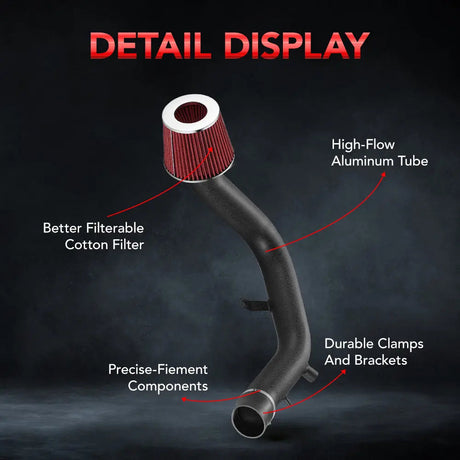 Cold Air Intake For 2004-2008 Acura TSX 2.4L l4 GAS DOHC Flashark