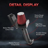 Cold Air Intake For 2009–2014 Chevrolet Silverado 1500/Tahoe, GMC Yukon/Sierra 1500 & Cadillac Escalade 4.8L 5.3L 6.0L 6.2L