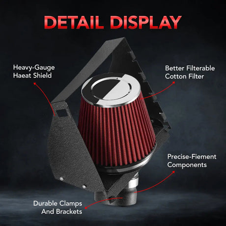 Cold Air Intake For 2015-2024 F150/Expedition 2.7L 3.5L V6 Flashark