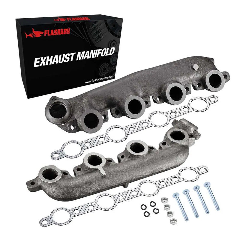 1999.5-2003 Ford 7.3 Powerstroke Diesel All-In-One Kit Exhaust Manifold/Up-Pipe Exhaust/Cold Air Intake Kit Flashark