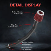 Cold Air Intake Kit for 2002-2006 Nissan Altima/Maxima S/SE/SL/SE-R Sedan 4-Door 3.5L V6 Flashark