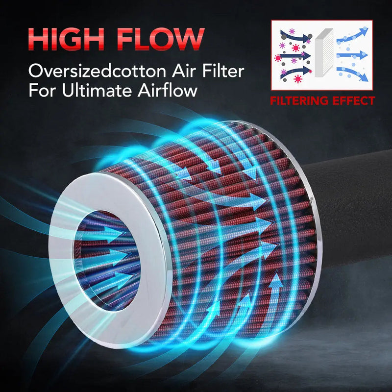 Cold Air Intake Kit for 2011-2017 Jeep Compass/Patriot 2.0L/2.4L Flashark
