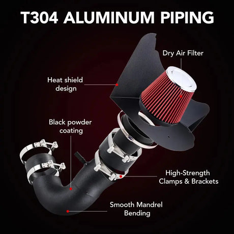 Flashark Cold Air Intake for 2016-2019 Camaro SS 6.2L V8 (LT1)