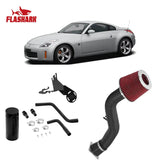 Oil Catch Can for 2003-2006 Nissan 350Z 2004-2007 Infiniti G35 VQ35DE PCV Side Flashark