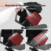 Cold Air intake kit for 2017-2019 Ford F250 F350 F450 F550 V8 6.7L Powerstroke Diesel Flashark