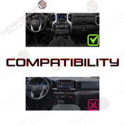 GMC Sierra 2019-2023 Workshop 12 Tesla-Style Screen Workshop 12