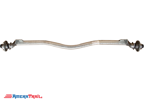 3500 - 3750 lb Torsion Axle w/ Vortex Hubs, V Bend, Available in Multiple Sizes, without brakes.