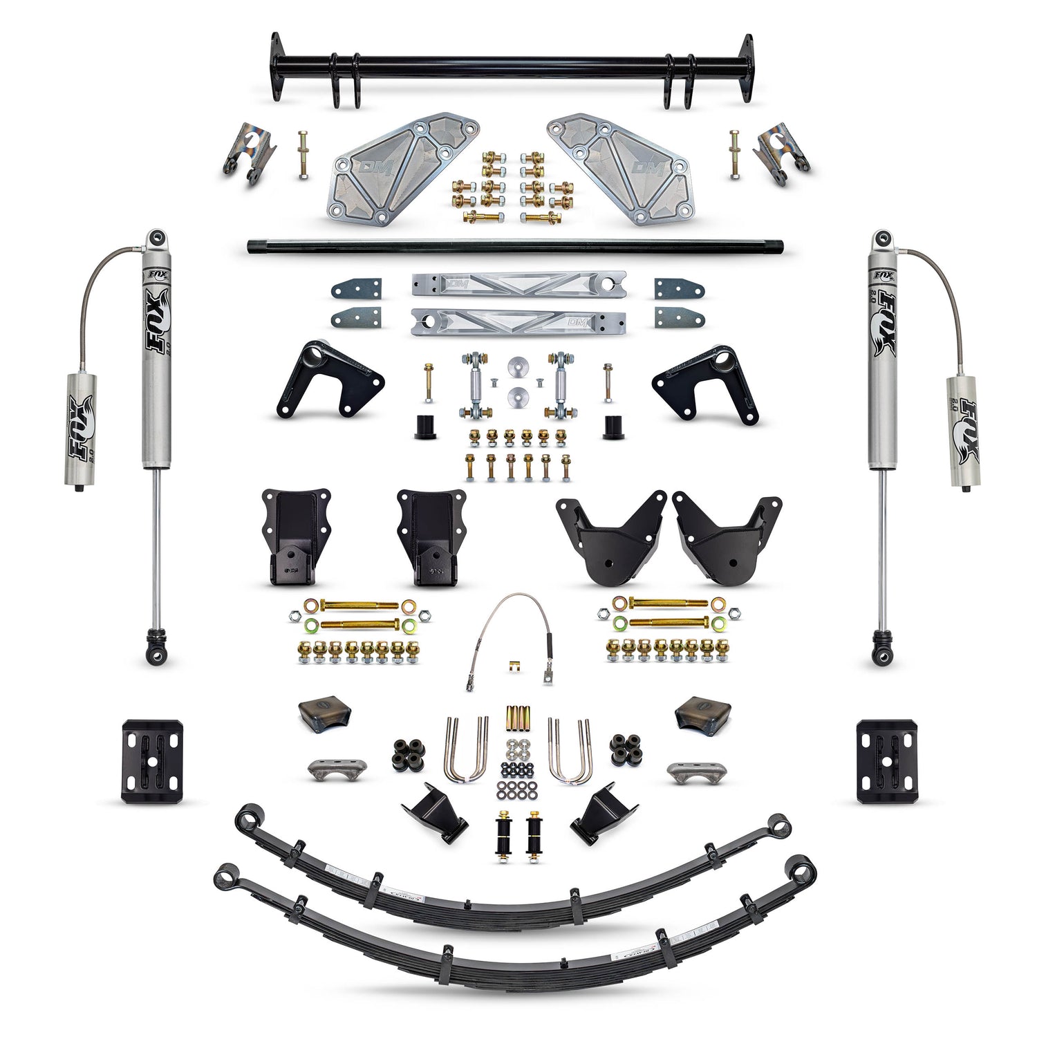 Desolate Motorsports Complete Rear Suspension Kit - 1980-1996 Ford Bronco Desolate Motorsports