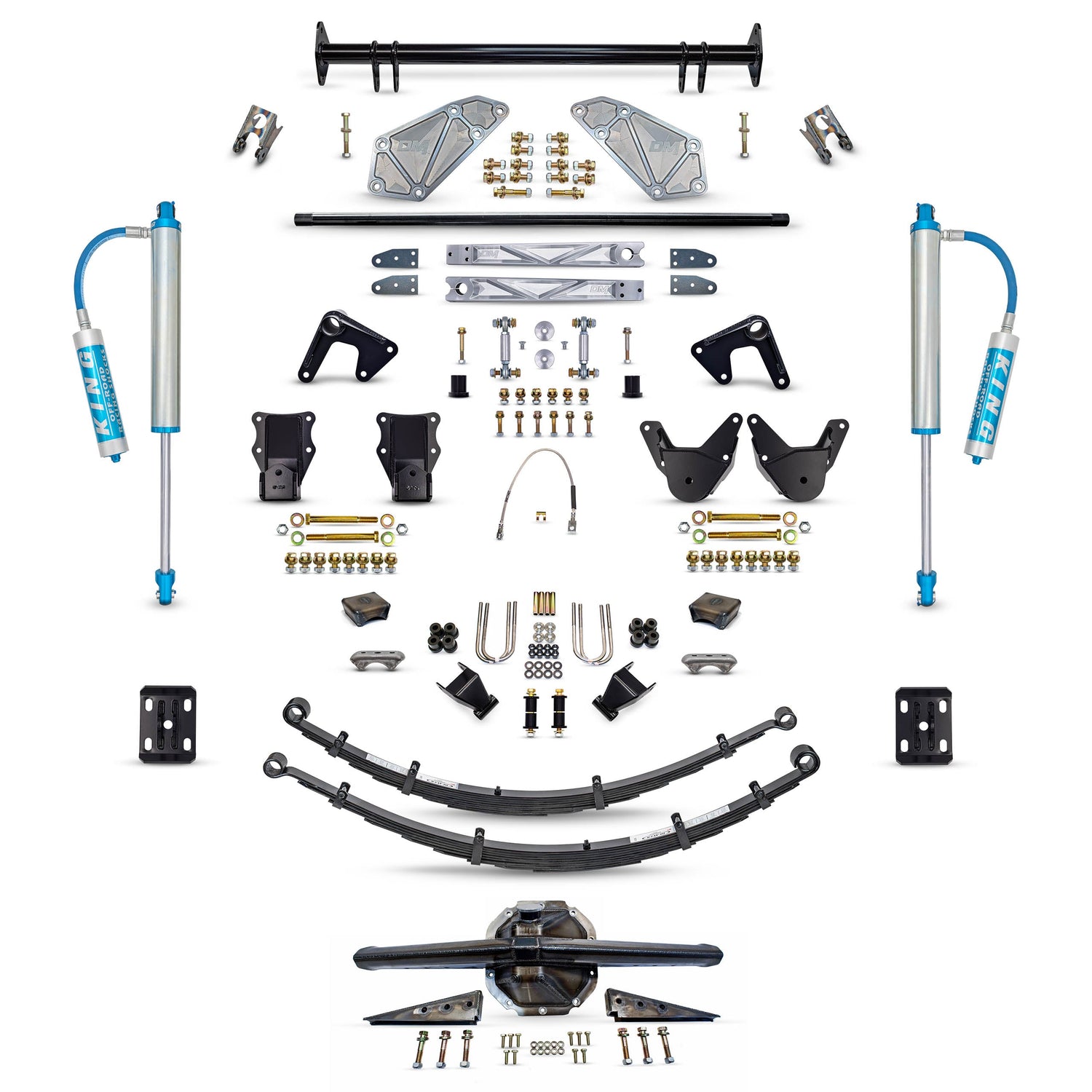 Desolate Motorsports Complete Rear Suspension Kit - 1980-1996 Ford Bronco Desolate Motorsports