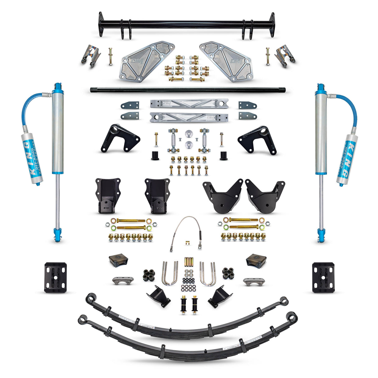 Desolate Motorsports Complete Rear Suspension Kit - 1980-1996 Ford Bronco Desolate Motorsports