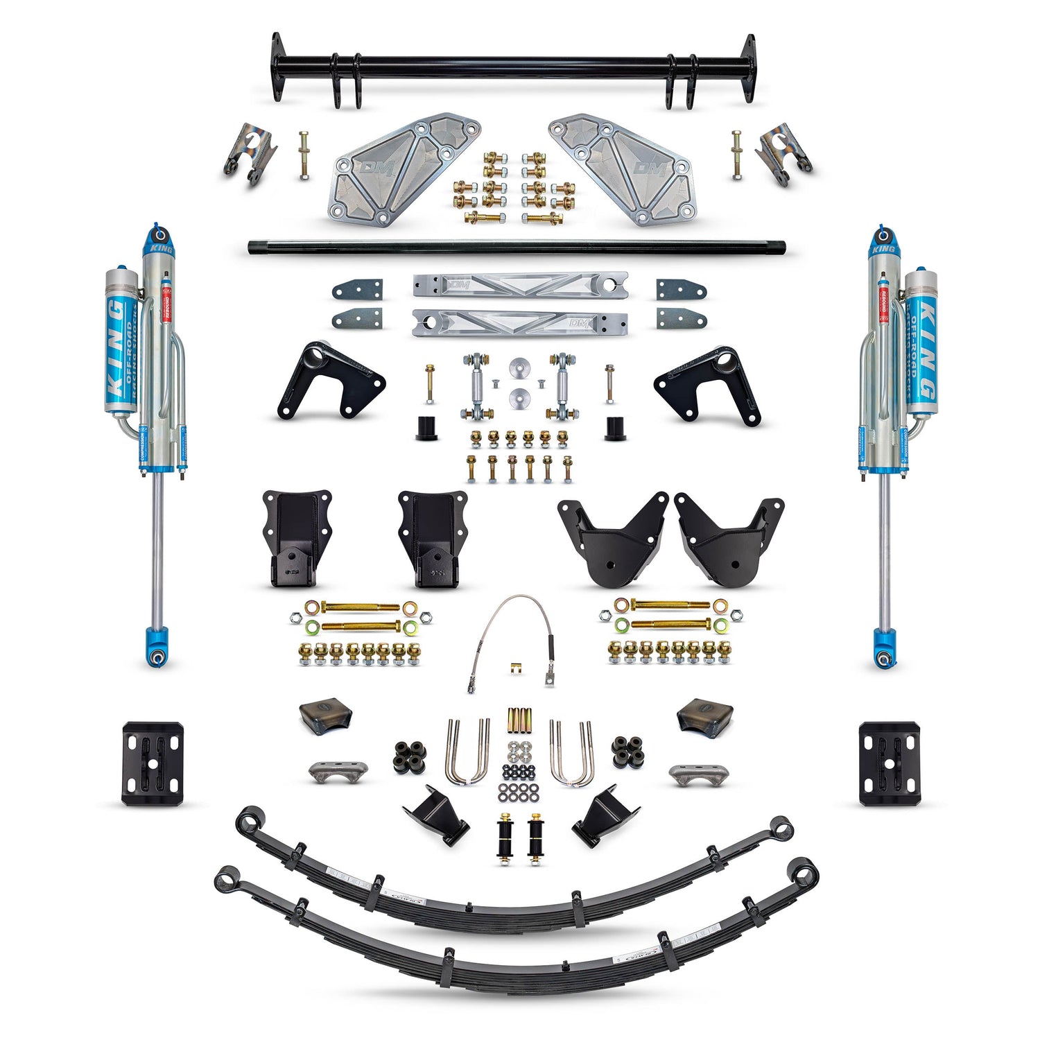 Desolate Motorsports Complete Rear Suspension Kit - 1980-1996 Ford Bronco Desolate Motorsports