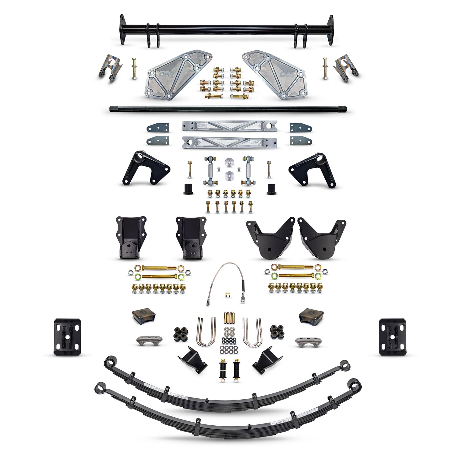 Desolate Motorsports Complete Rear Suspension Kit - 1980-1996 Ford Bronco Desolate Motorsports