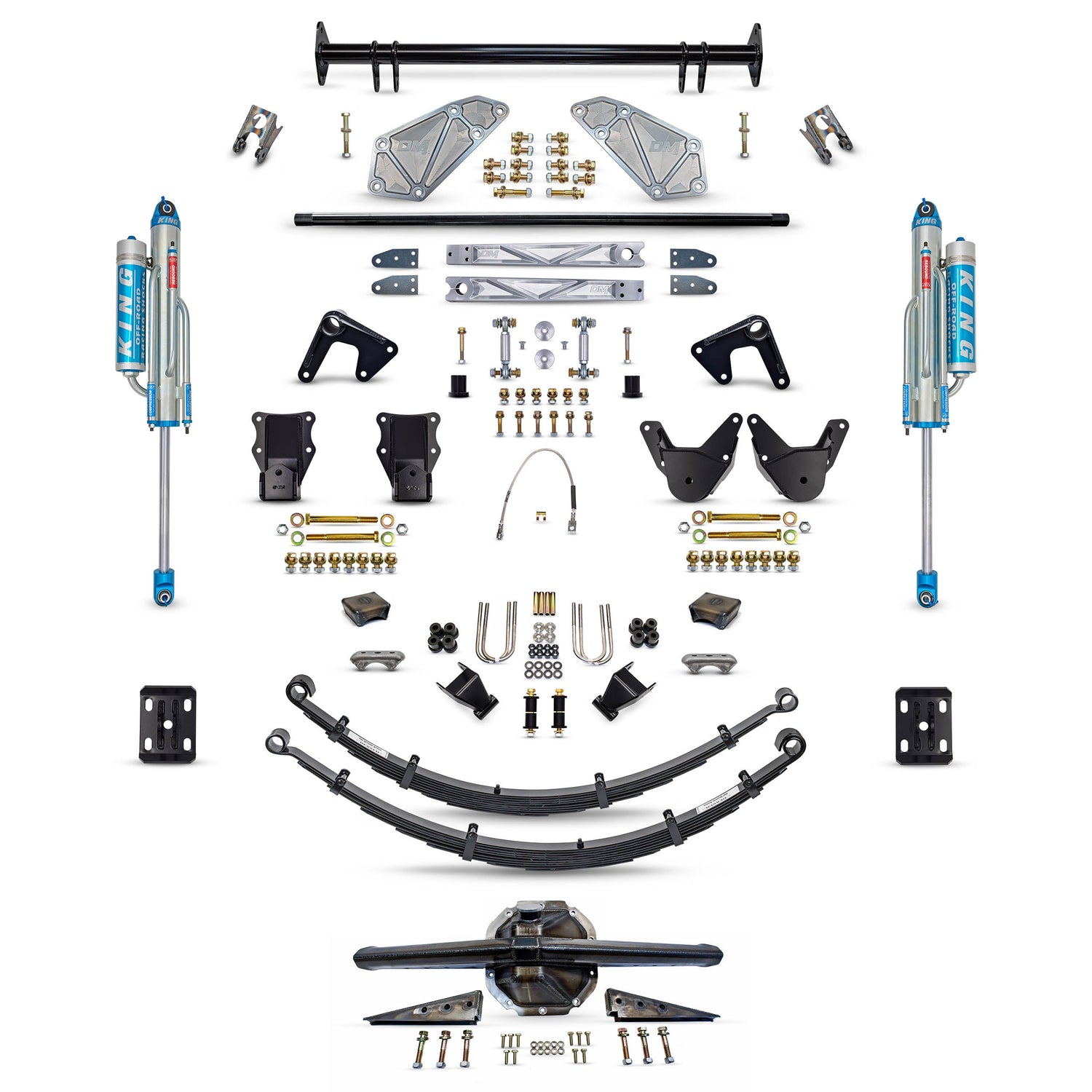 Desolate Motorsports Complete Rear Suspension Kit - 1980-1996 Ford Bronco Desolate Motorsports