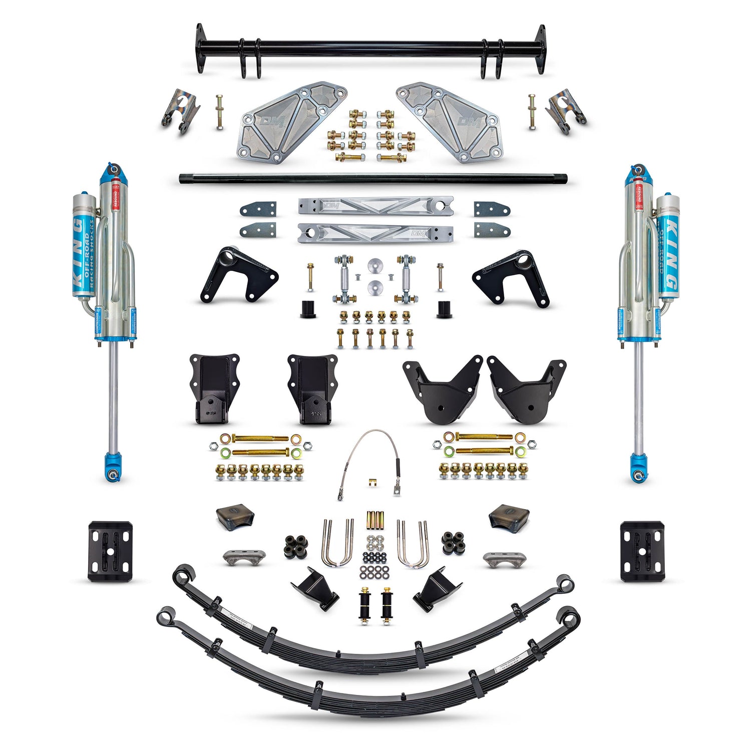 Desolate Motorsports Complete Rear Suspension Kit - 1980-1996 Ford Bronco Desolate Motorsports