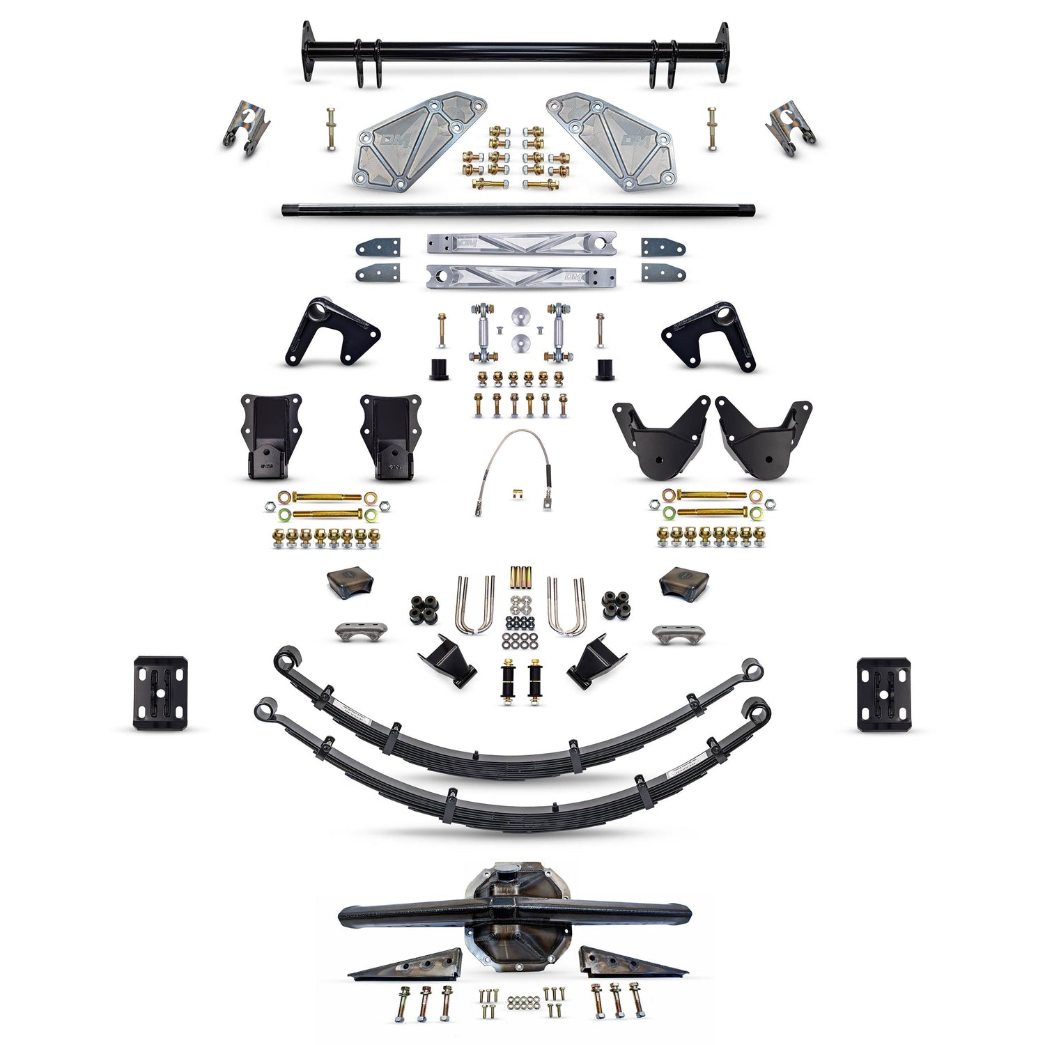 Desolate Motorsports Complete Rear Suspension Kit - 1980-1996 Ford Bronco Desolate Motorsports