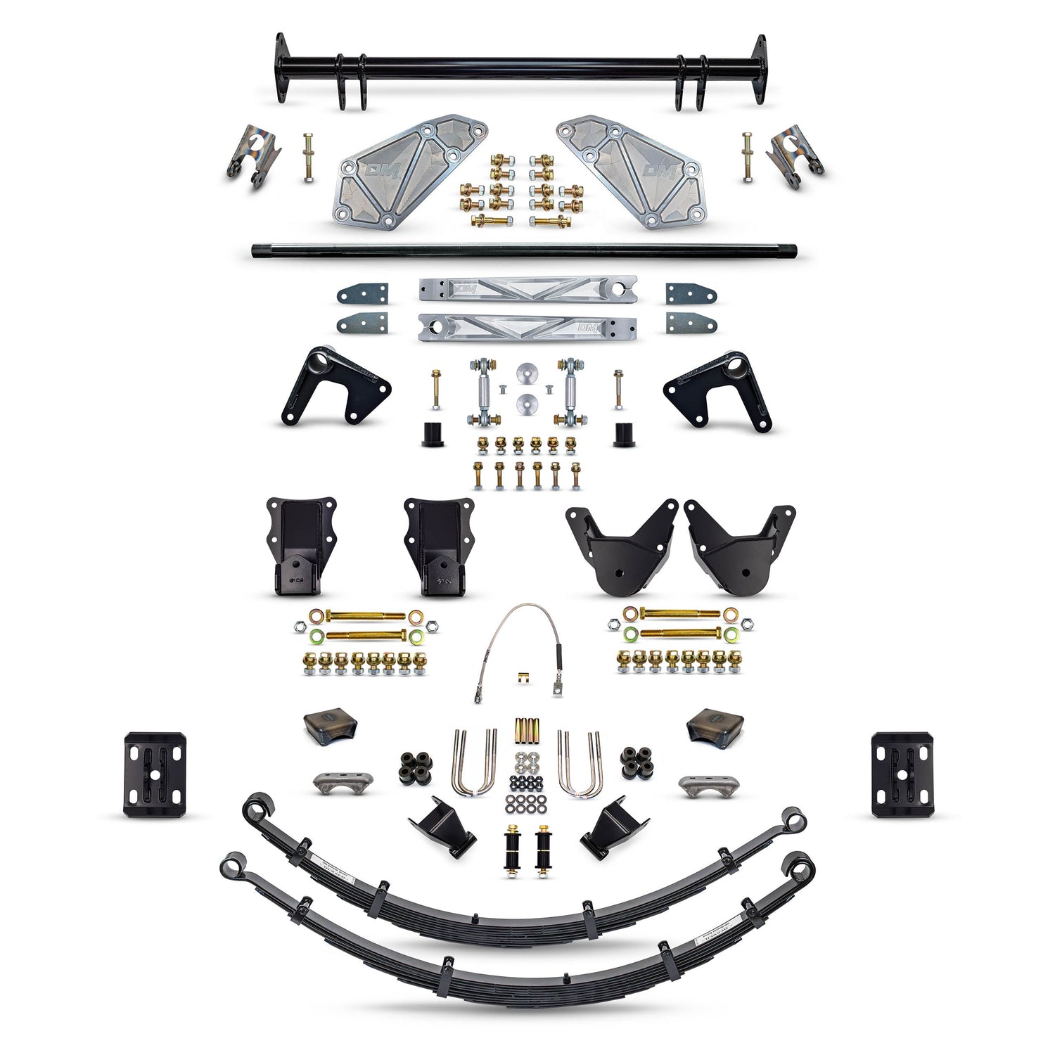 Desolate Motorsports Complete Rear Suspension Kit - 1980-1996 Ford Bronco Desolate Motorsports