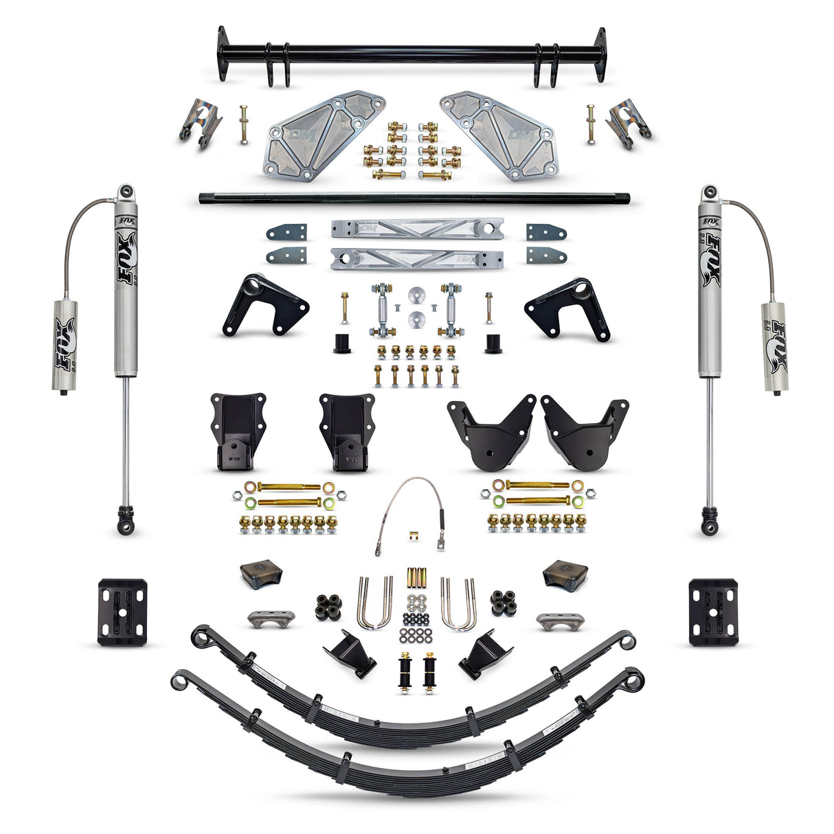 Desolate Motorsports Complete Rear Suspension Kit - 1980-1996 Ford Bronco Desolate Motorsports