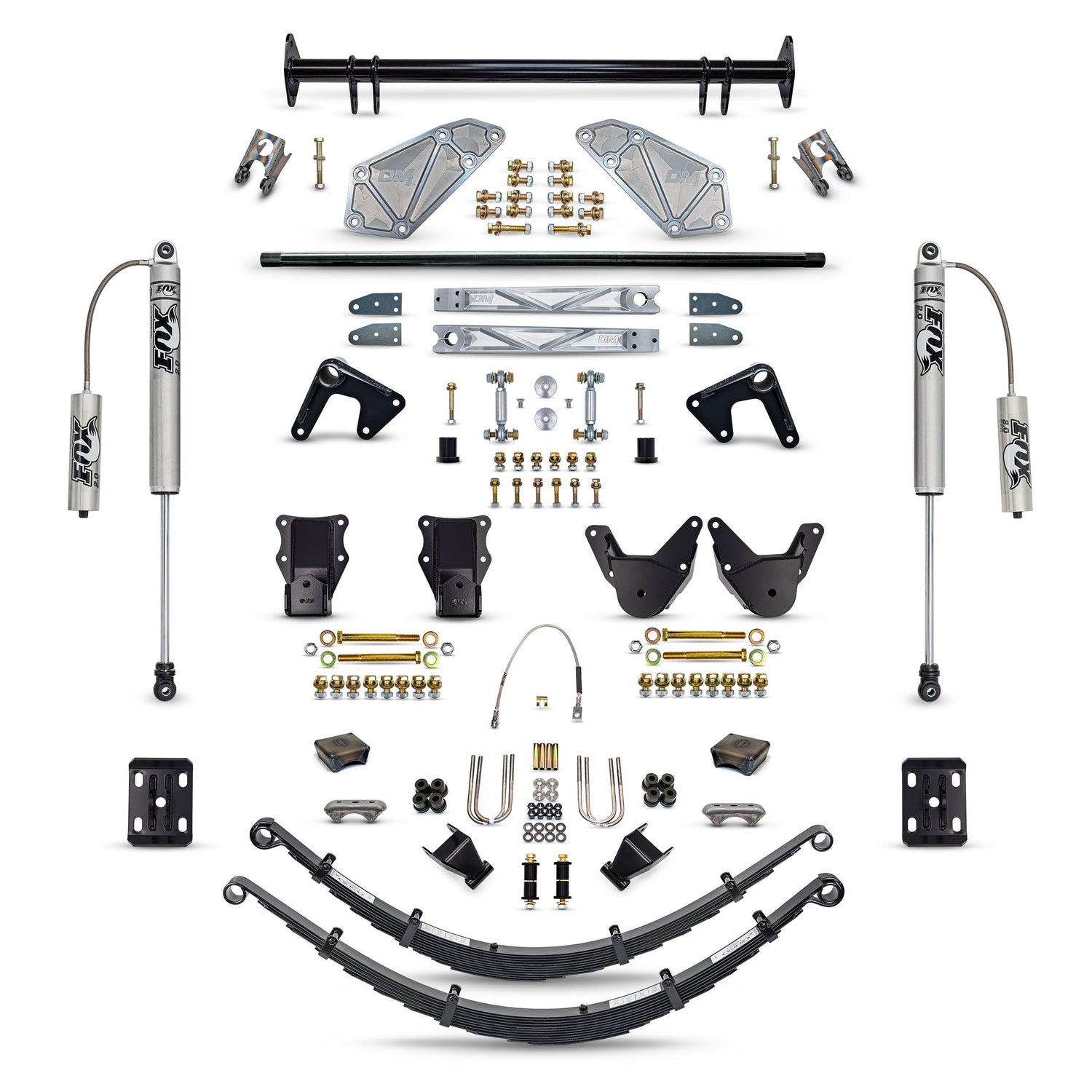 Desolate Motorsports Complete Rear Suspension Kit - 1980-1996 Ford Bronco Desolate Motorsports