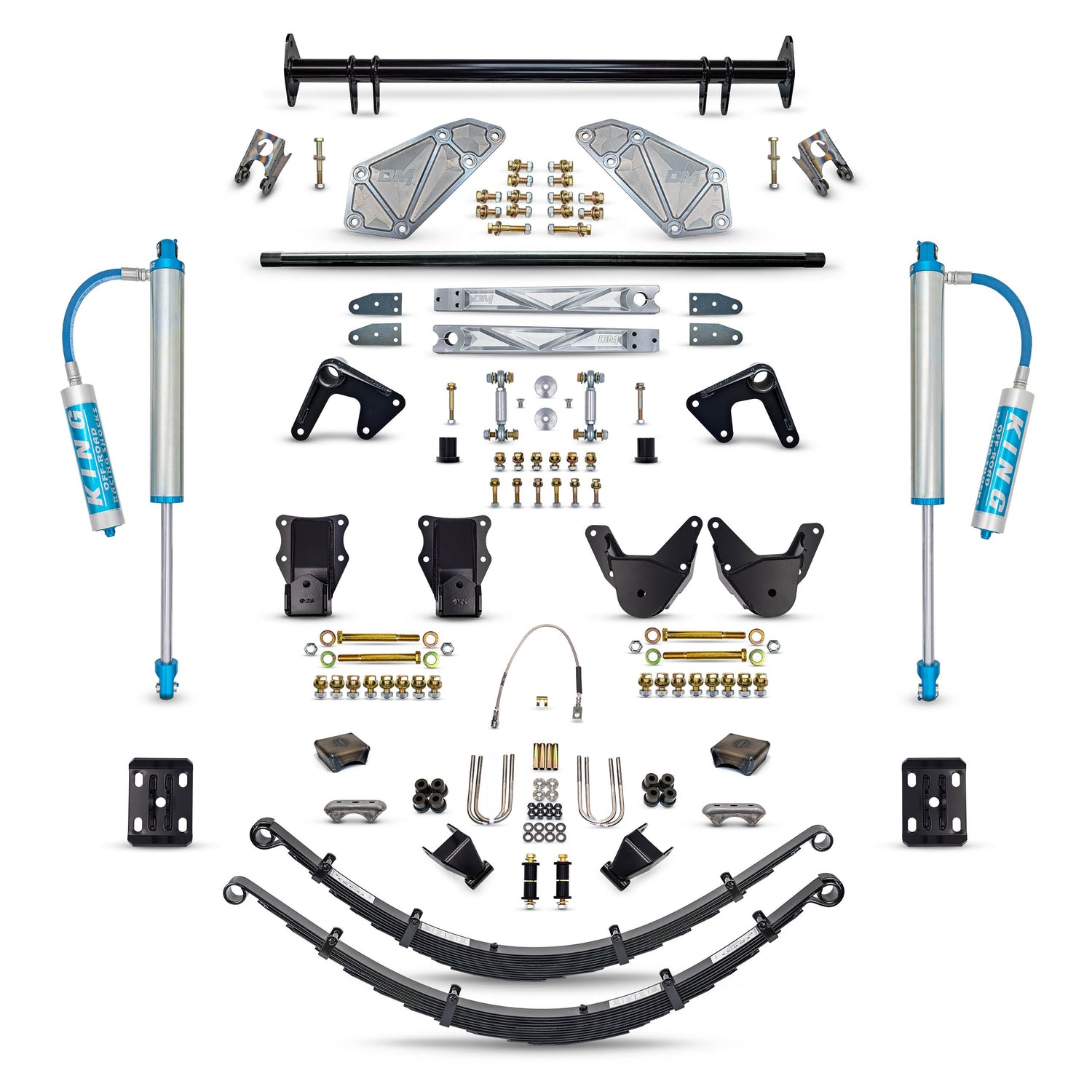 Desolate Motorsports Complete Rear Suspension Kit - 1980-1996 Ford Bronco Desolate Motorsports