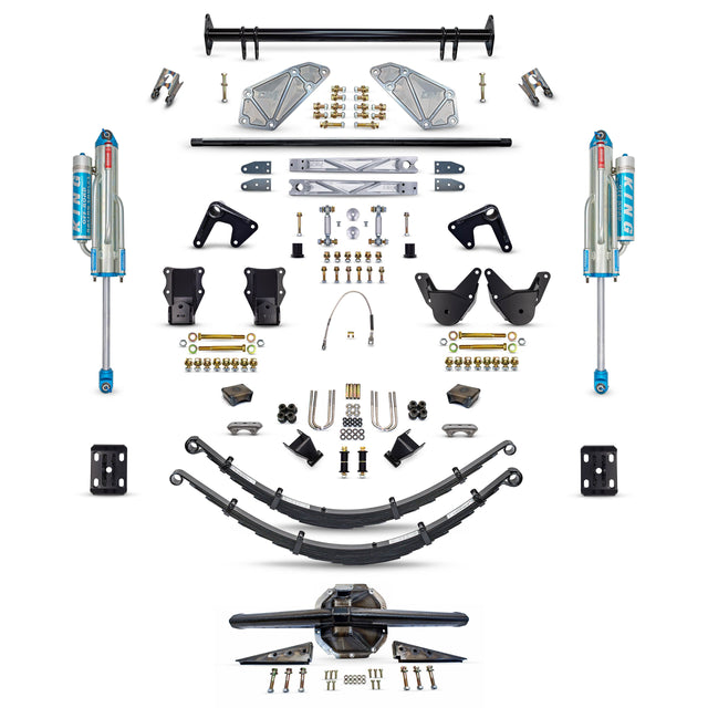 Desolate Motorsports Complete Rear Suspension Kit - 1980-1996 Ford Bronco Desolate Motorsports
