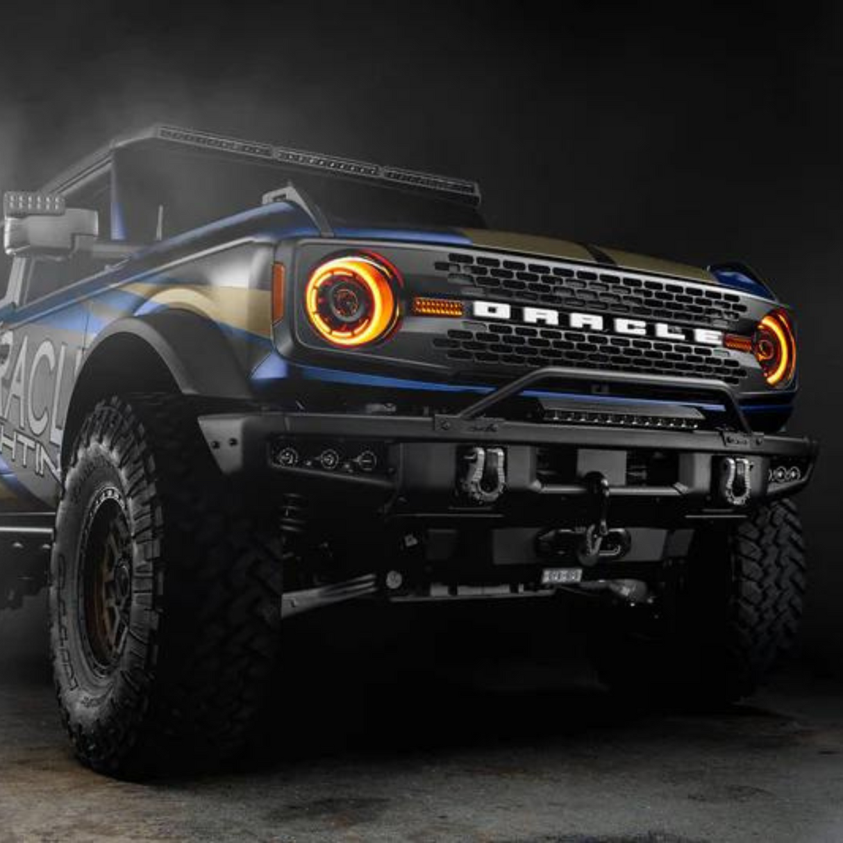 Oracle Lighting Oculus COLORSHIFT BI-LED Projector Headlights I '21- Current Ford Bronco