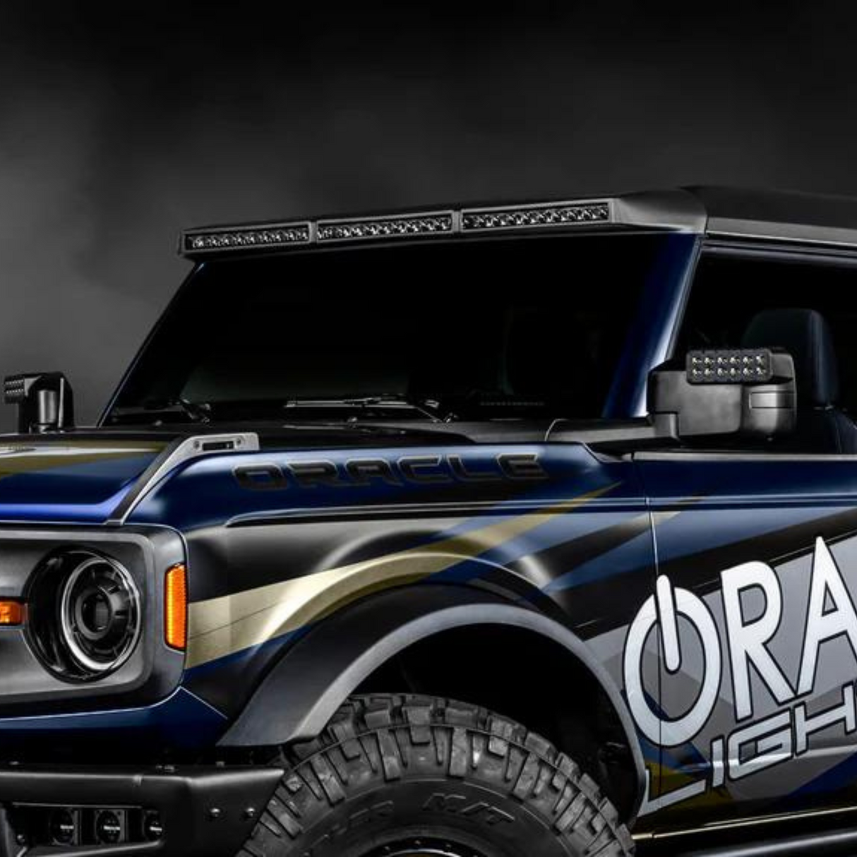 Oracle Lighting Integrated Windshield Roof Lightbar System I '21- Current Ford Bronco