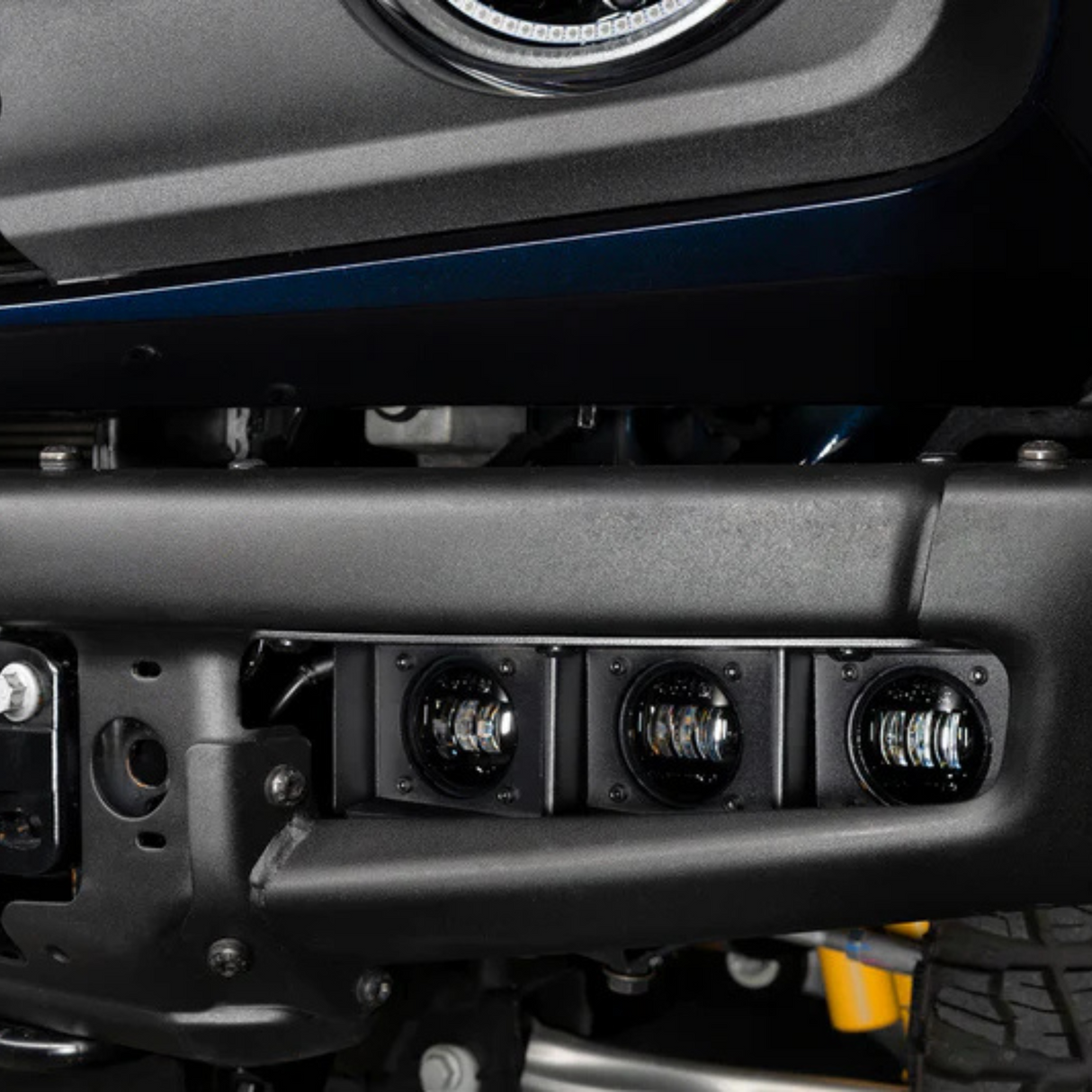 Oracle Lighting Triple LED Fog Light Kit (Steel Bumper) I '21- Current Ford Bronco
