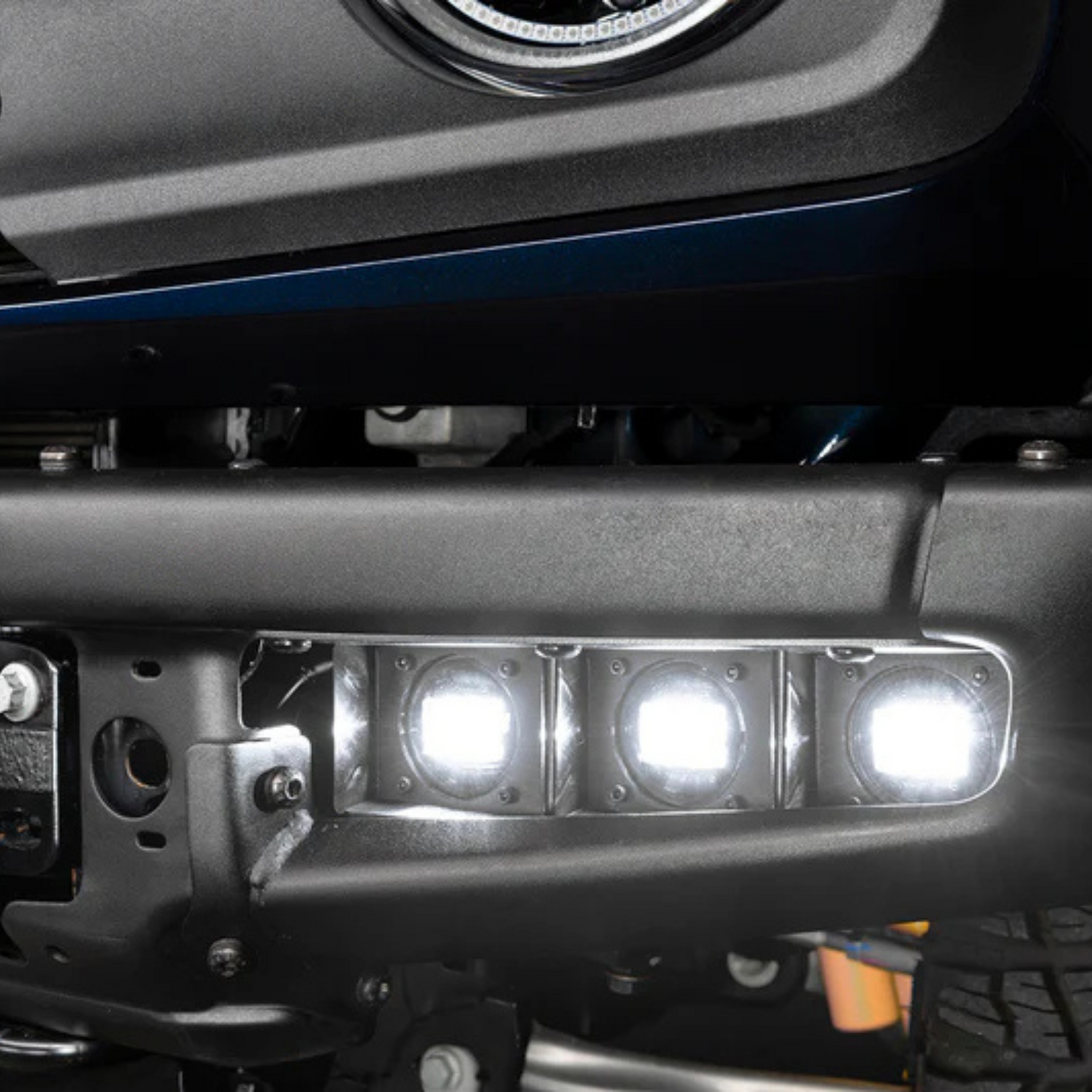 Oracle Lighting Triple LED Fog Light Kit (Steel Bumper) I '21- Current Ford Bronco