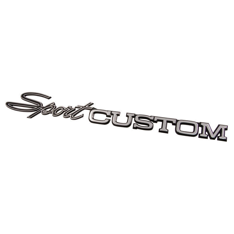 Sport Custom Bed Side Panel Name Plate - 1970-1972 Ford F-Series Dennis Carpenter