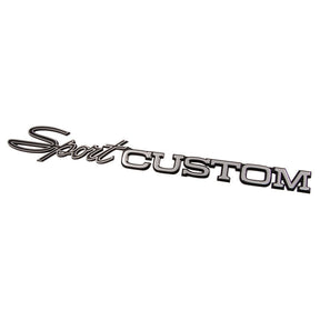 Sport Custom Bed Side Panel Name Plate - 1970-1972 Ford F-Series Dennis Carpenter