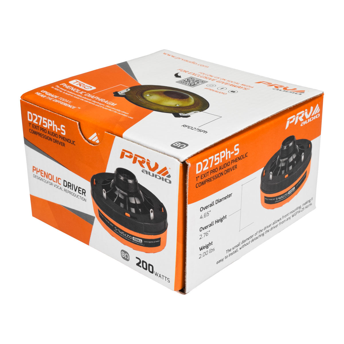 PRV D275Ph-S Driver PRV Audio