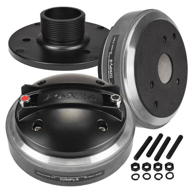 PRV Audio D290Py-B 1in Exit Compression Driver 180W