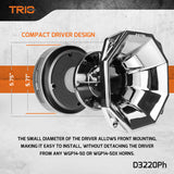 PRV Audio D3220Ph Midrange Compression Driver 2in Exit Phenolic Diaphragm