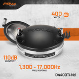 PRV Audio D4400Ti-Nd 2" Exit Titanium Compression Driver