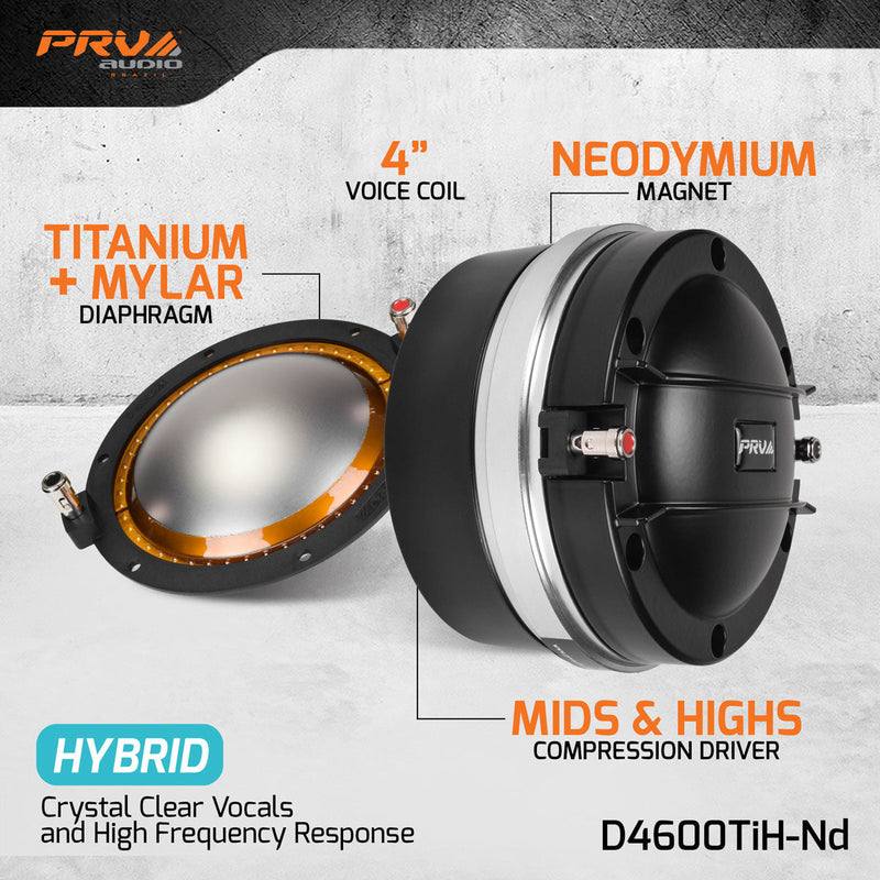 PRV D4600TiH-Nd Driver PRV Audio