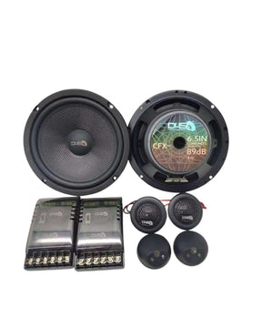 Down4Sound CFXT65C | 6.5" 180W RMS 2-Way Component Speakers (Pair) Down4Sound