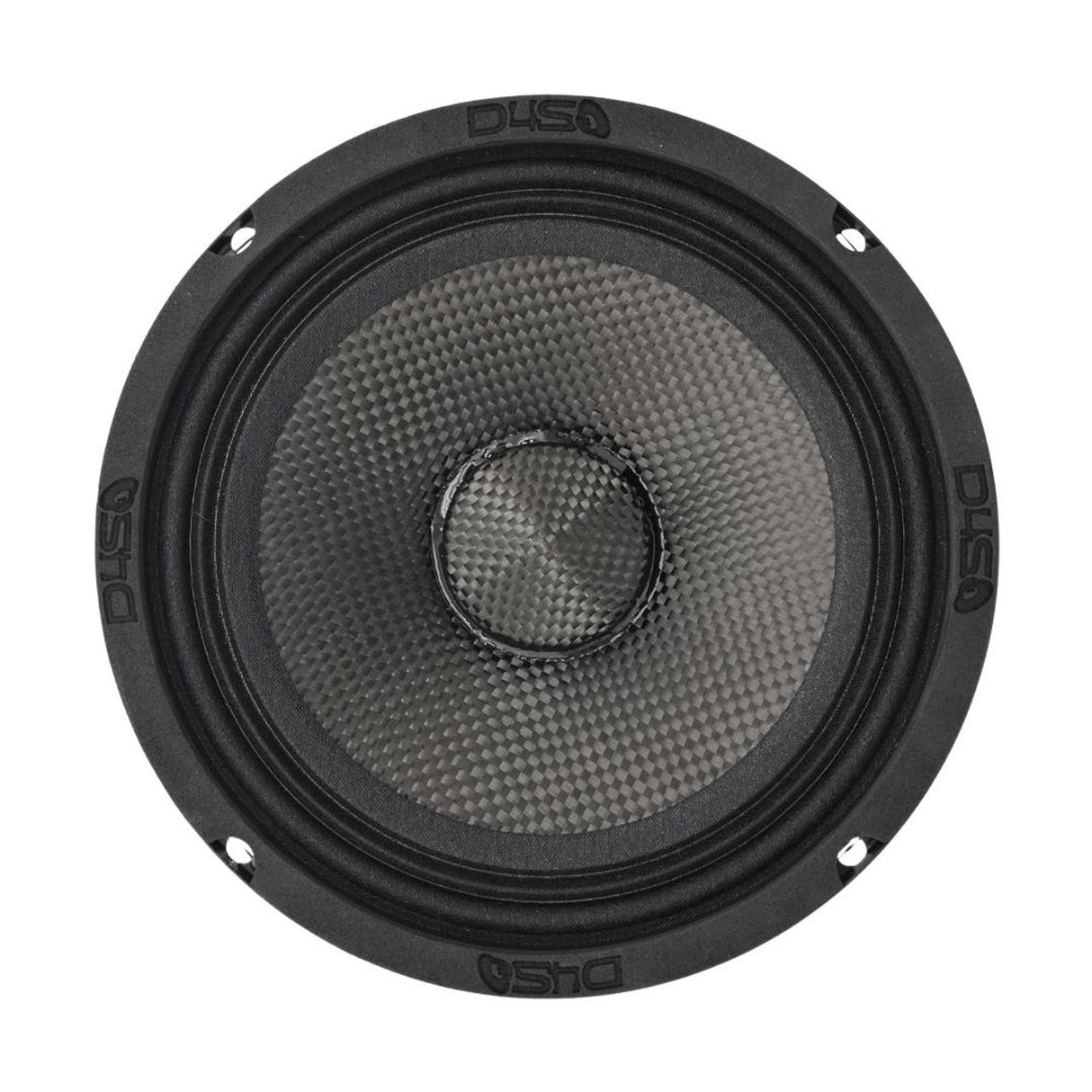 Down4Sound D4S-SF658CF 6.5" 180W Carbon Fiber Water Resistant Shallow Midrange Speakers 8-Ohm Down4Sound