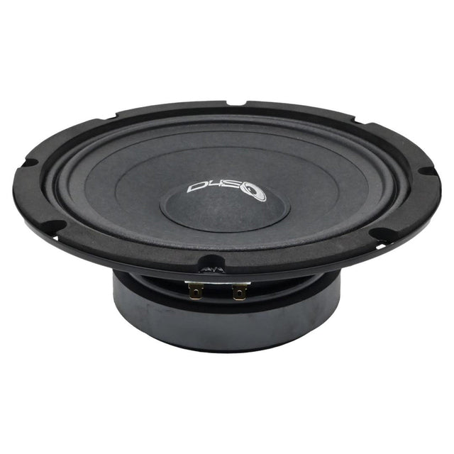 DOWN4SOUND D4S-SF808 - 8" Shallow Mount Midrange Speaker - 110W RMS, 8 Ohm High-Performance Audio Driver Down4Sound