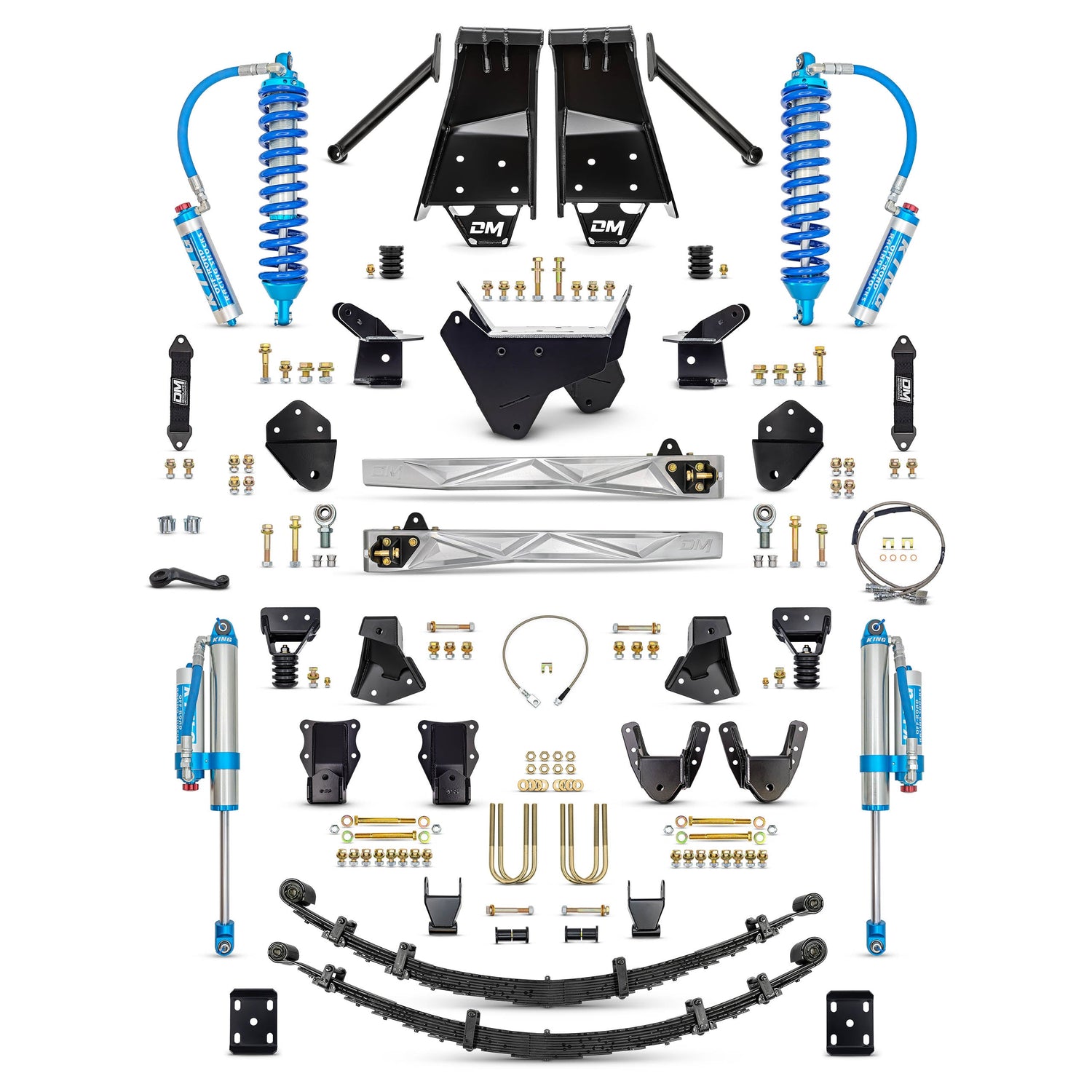 Desolate Motorsports D50 TTB Coil Over Conversion & HD Rear Suspension Kit (Front and Rear) - 1980-1997 Ford F-Series Desolate Motorsports
