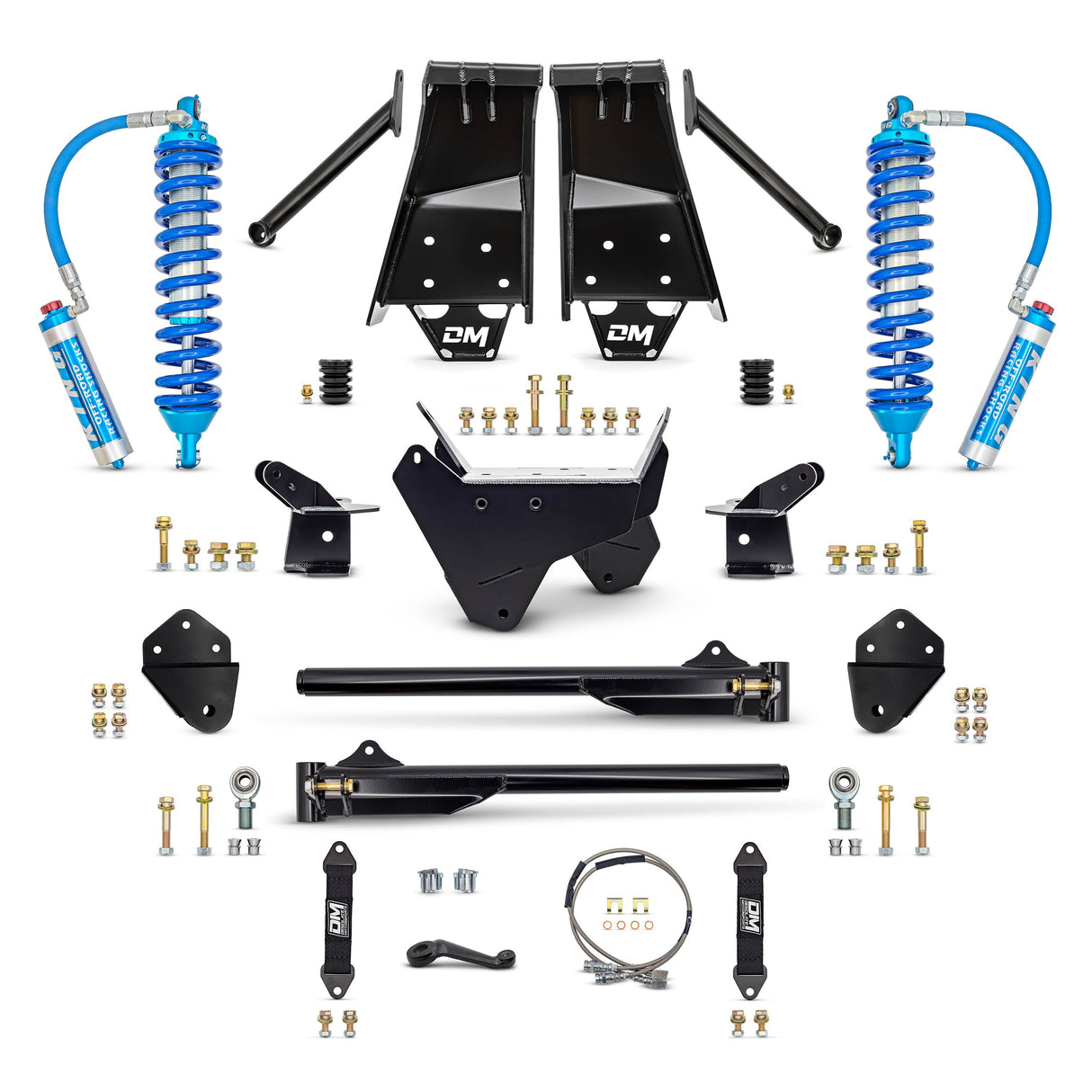 Desolate Motorsports D50 TTB Coil Over Conversion & HD Rear Suspension Kit (Front and Rear) - 1980-1997 Ford F-Series Desolate Motorsports