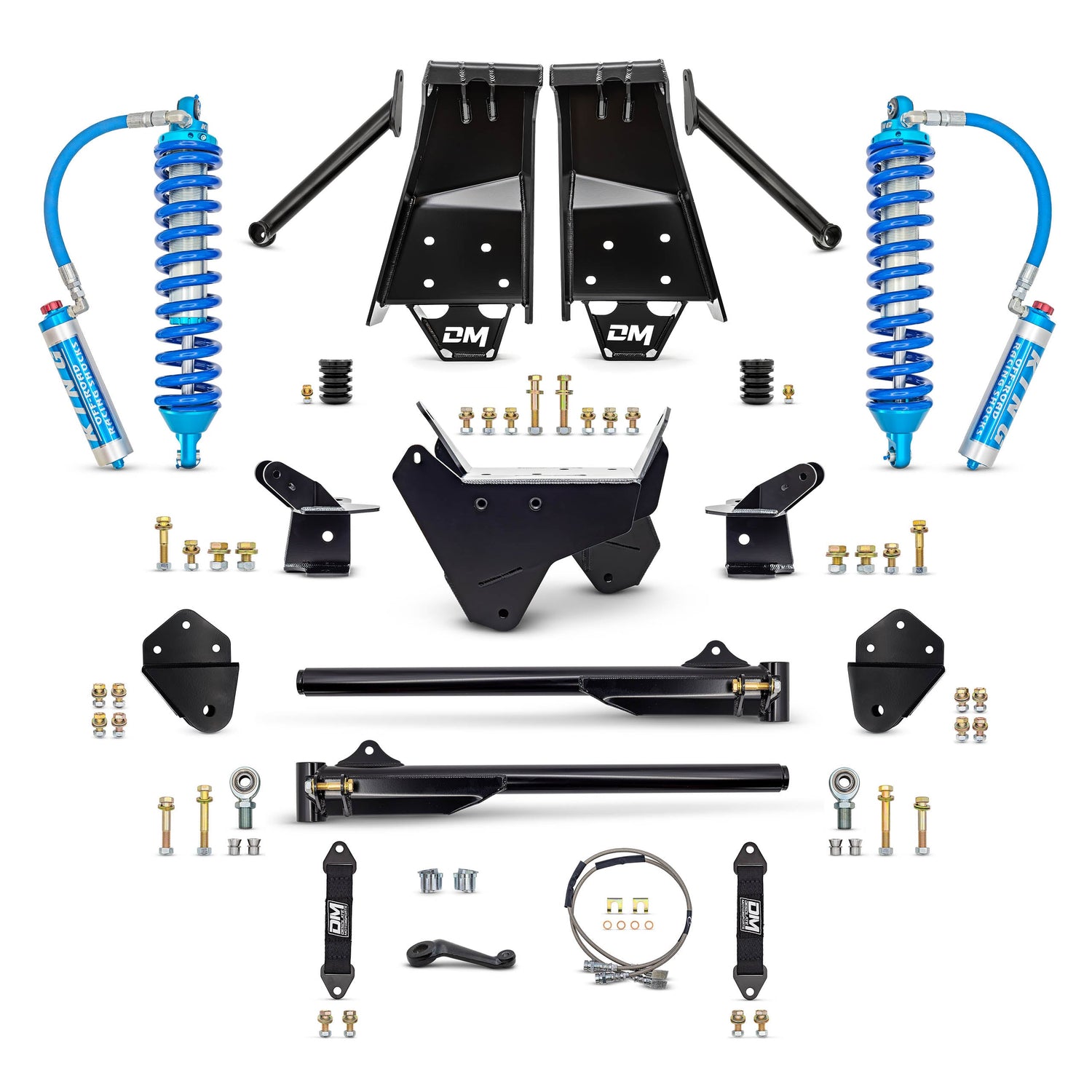 Desolate Motorsports D50 TTB Coil Over Conversion & HD Rear Suspension Kit (Front and Rear) - 1980-1997 Ford F-Series Desolate Motorsports