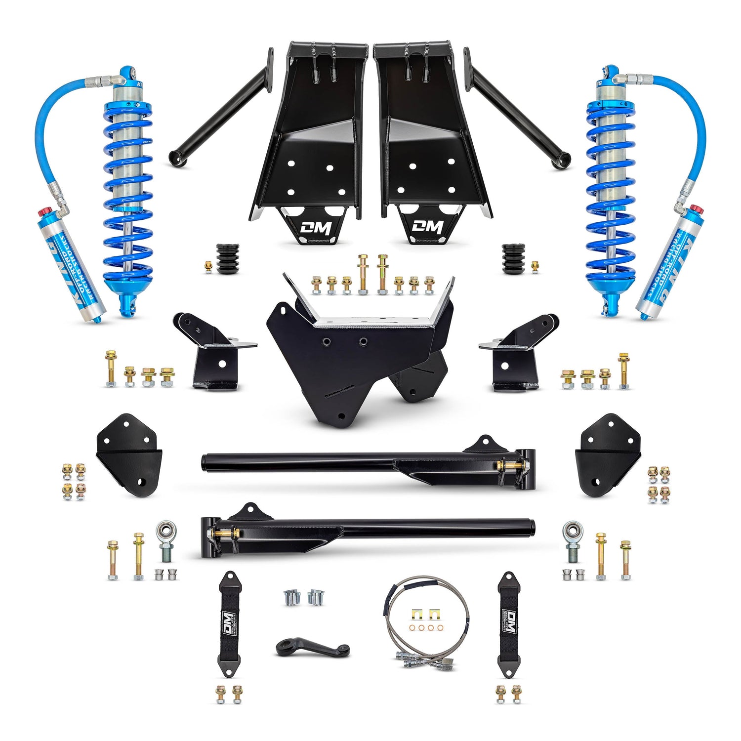 D50 TTB Coil Over Conversion (BOLT ON) Front Only - 80-97 Ford F-Series Desolate Motorsports