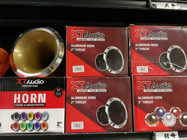 XT HORN 2" GOLD ALUMINUM ALTA GAMA CAR AUDIO