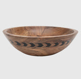 Southwest Wooden Bowl KB Decor & More