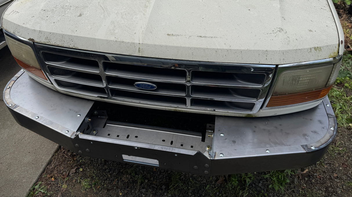 Engineered Vintage ‘GOAT' winch bumper - 1987-1997 Ford F-Series Engineered Vintage LLC