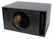Universal Single 12" Ported XL SPL Subwoofer Box with Bed Liner Spray Finish Moon Car Stereo