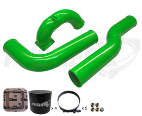 Pusher 3.5" MEGA Intake System with Passenger-Side Tube for 2003-2007 Dodge Cummins
