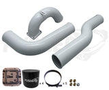 Pusher 3.5" MEGA Intake System with Passenger-Side Tube for 2003-2007 Dodge Cummins