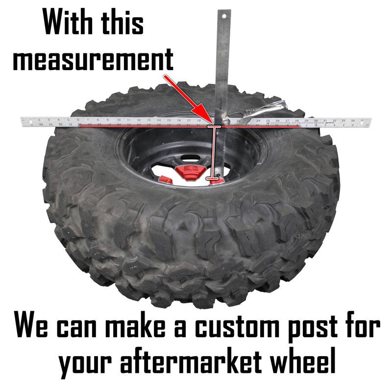 Kawasaki Teryx KRX 4 1000 Dual Clamp Spare Tire Mount