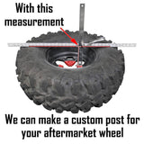 Can-Am Maverick X3 Dual Clamp Spare Tire Mount